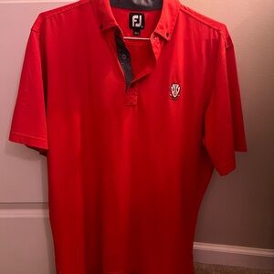 FootJoy Vibrant Red Polo Shirt